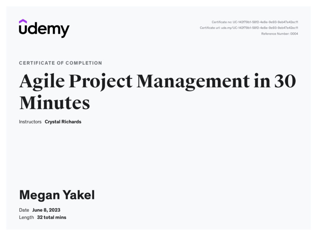 Agile Project Management in 30 minutes