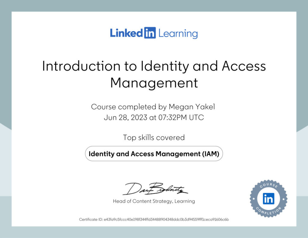 Introduction to Identity and Access Management