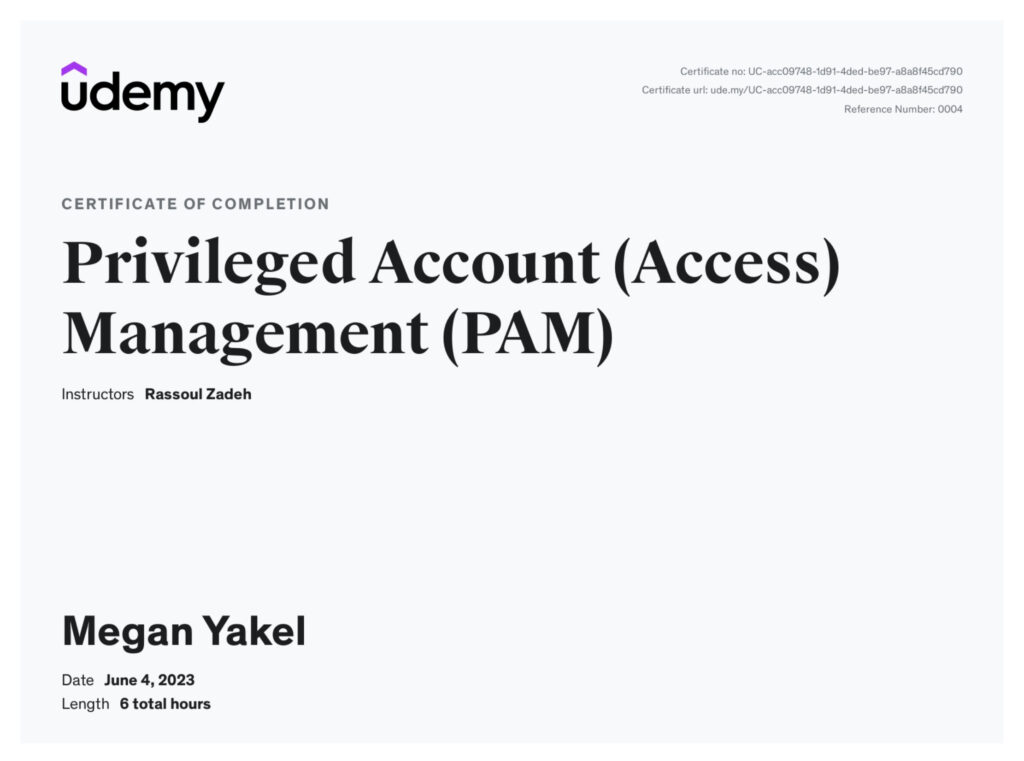 Privileged Account Access Management (PAM) 